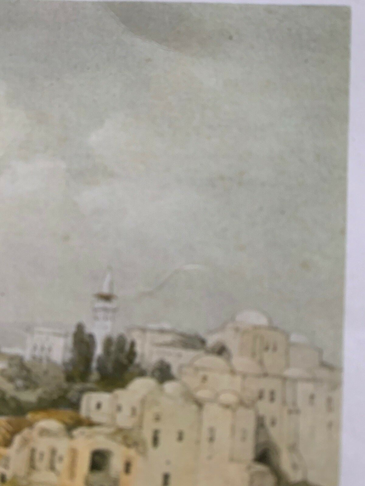 Jerusalem, Lite Of The Temple (1839) Lithograph By David Roberts