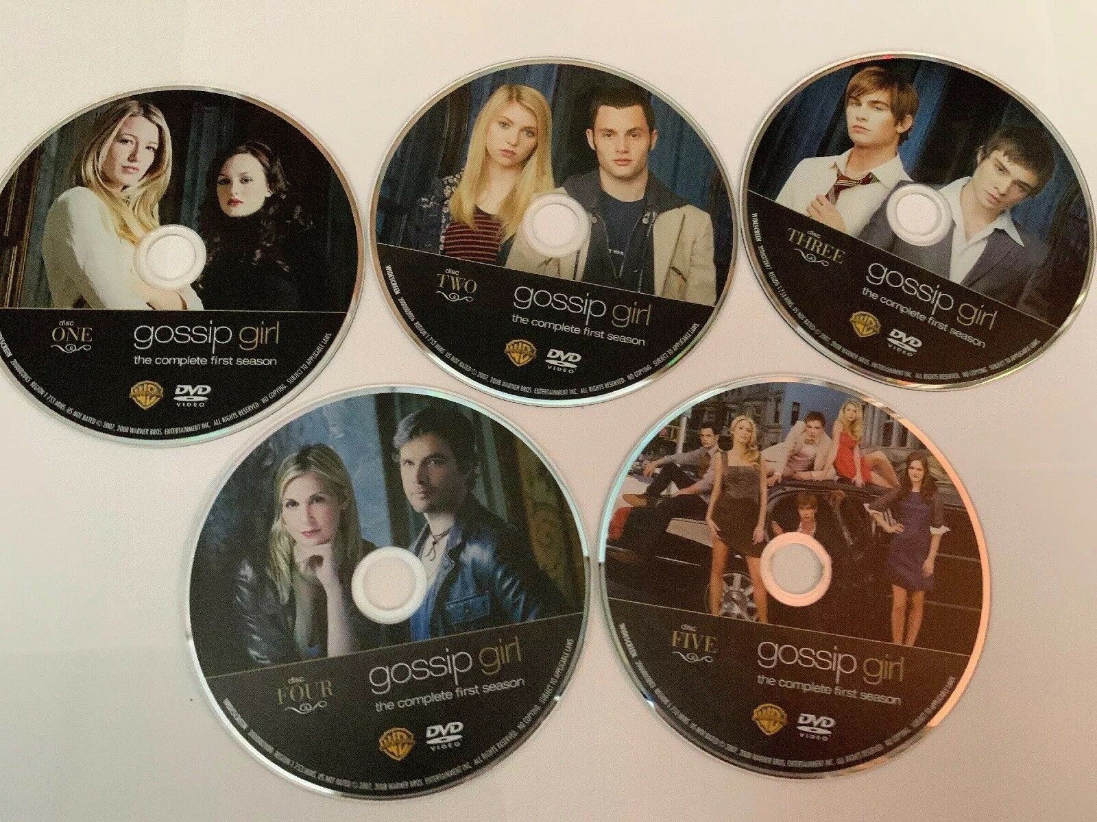 Gossip Girl - The Complete First 1st Season DVD 2008, 5-Disc SetNew, Sealed  (N) 883929022540 
