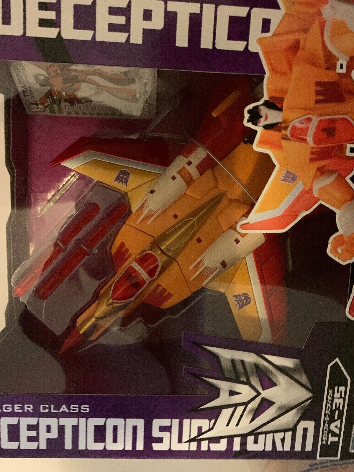 Takara Tomy Japanese Transformers Animated - Ta35 Sunstorm