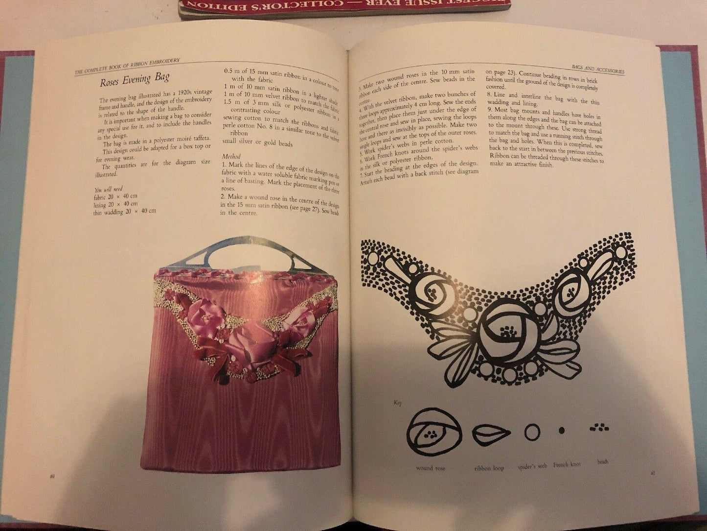 The Complete Book Of Ribbon Embroidery - Heather Joynes 1993 Hardcover FREE POST