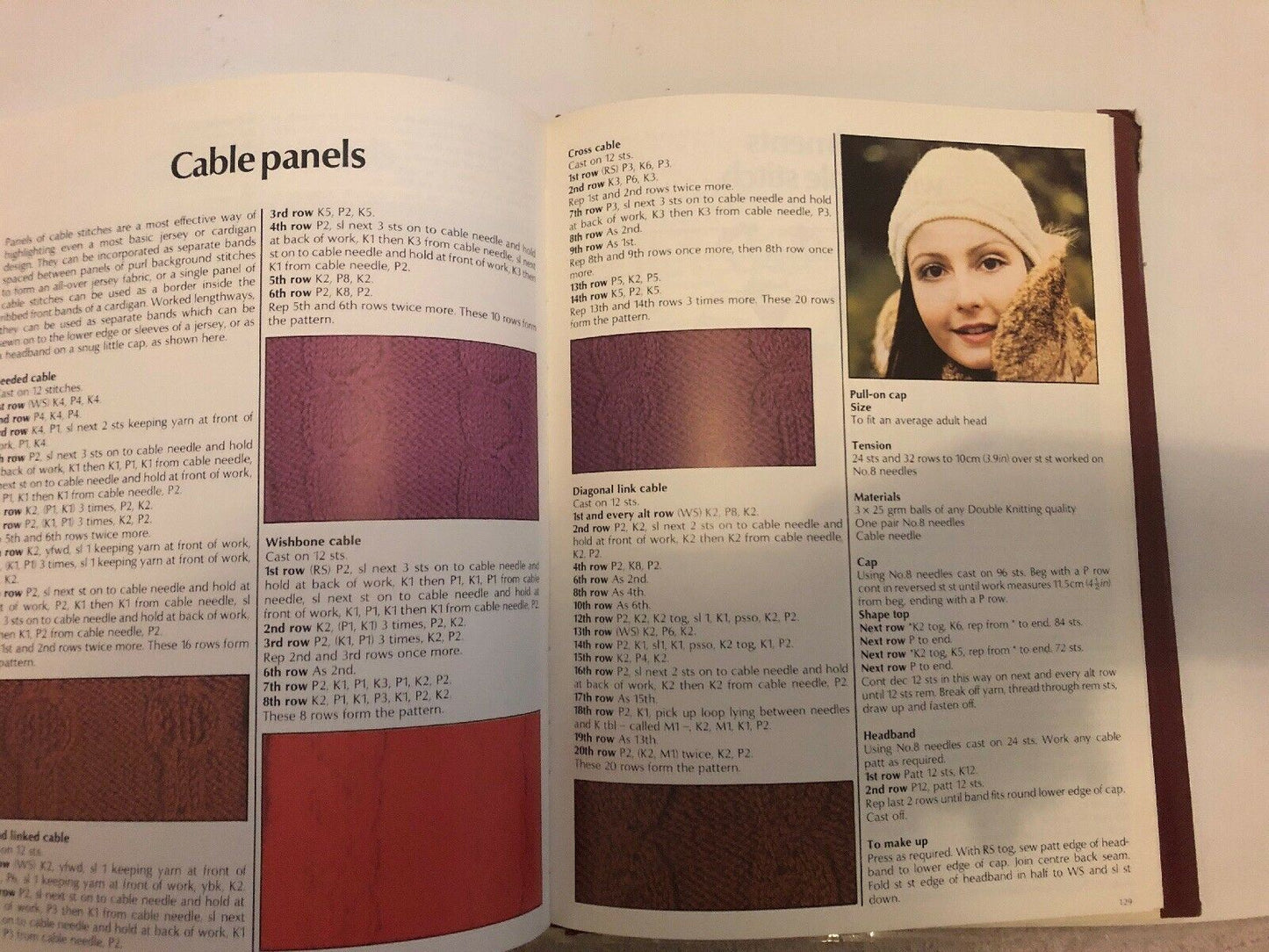 "Complete Guide to Knitting ("Golden Hands") By Pam Dawson" Hard cover Book