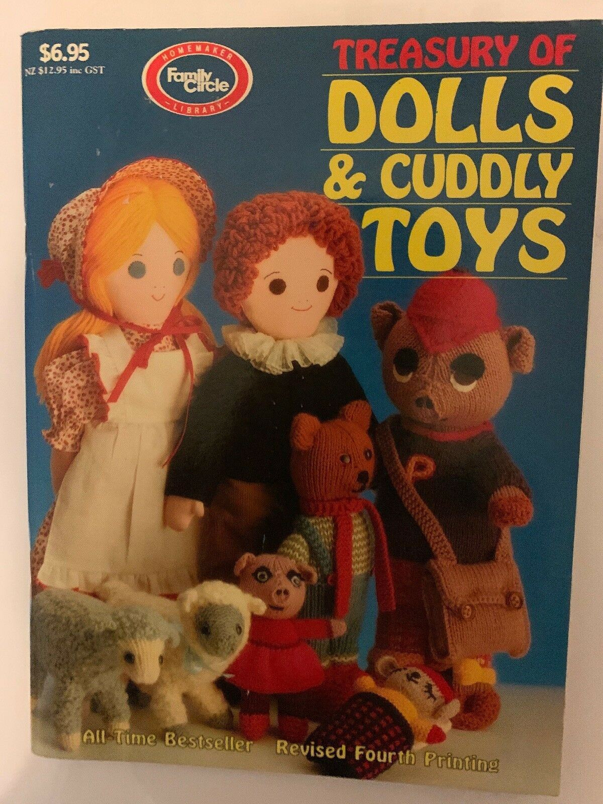 Treasury Of Dolls & Cuddly Toys Revised Forth Printing 1990