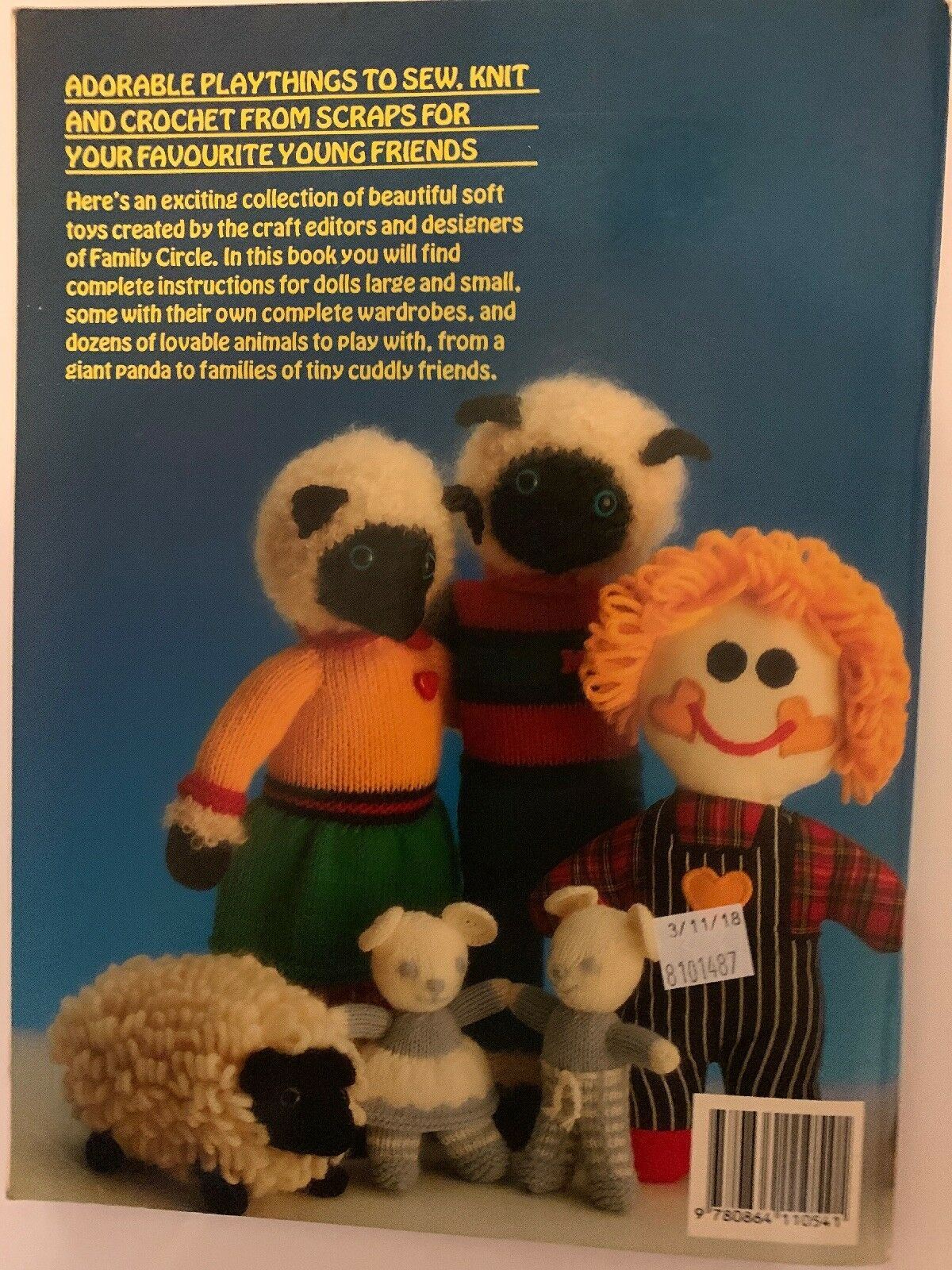 Treasury Of Dolls & Cuddly Toys Revised Forth Printing 1990