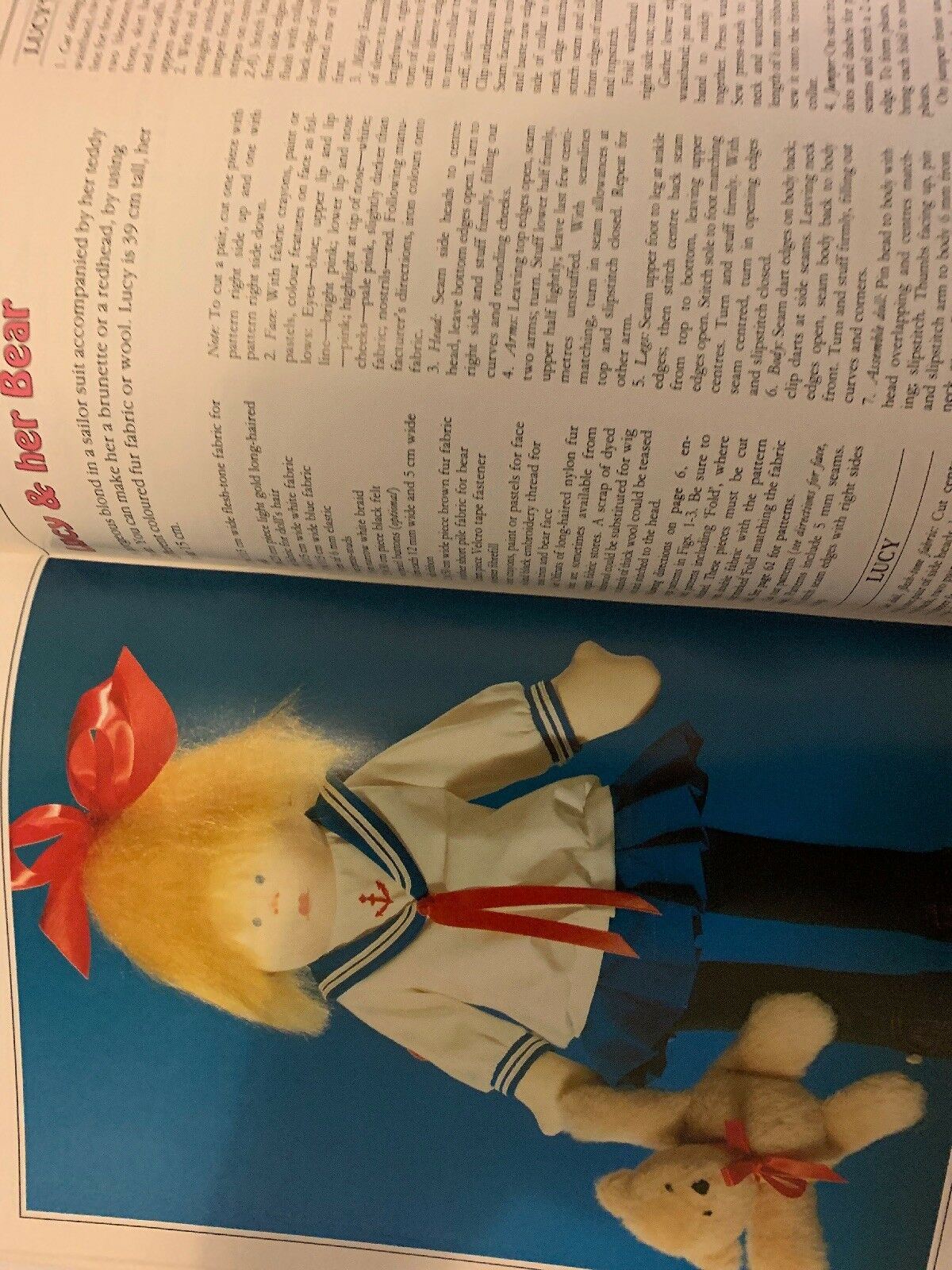 Treasury Of Dolls & Cuddly Toys Revised Forth Printing 1990