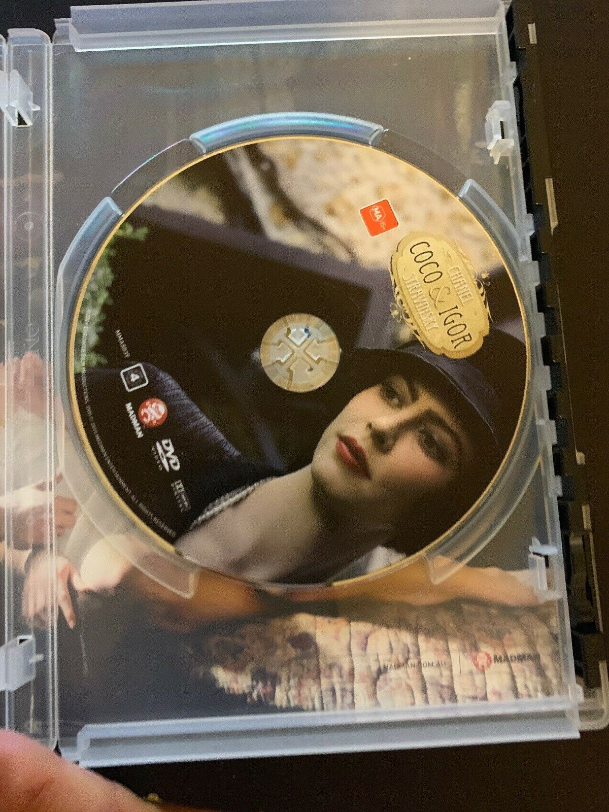 Coco Chanel & Igor Stravinsky (DVD, 2009) Mads Mikkelsen, Anna Mouglalis Region4