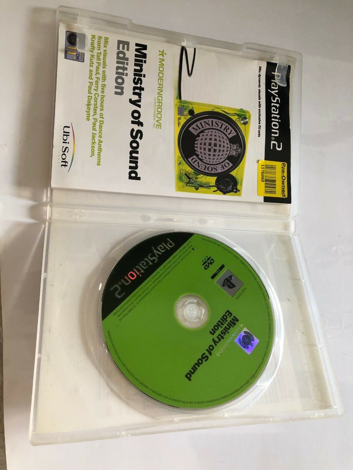 Modern Groove - Ministry of Sound Edition - Playstation PS2 PAL Game