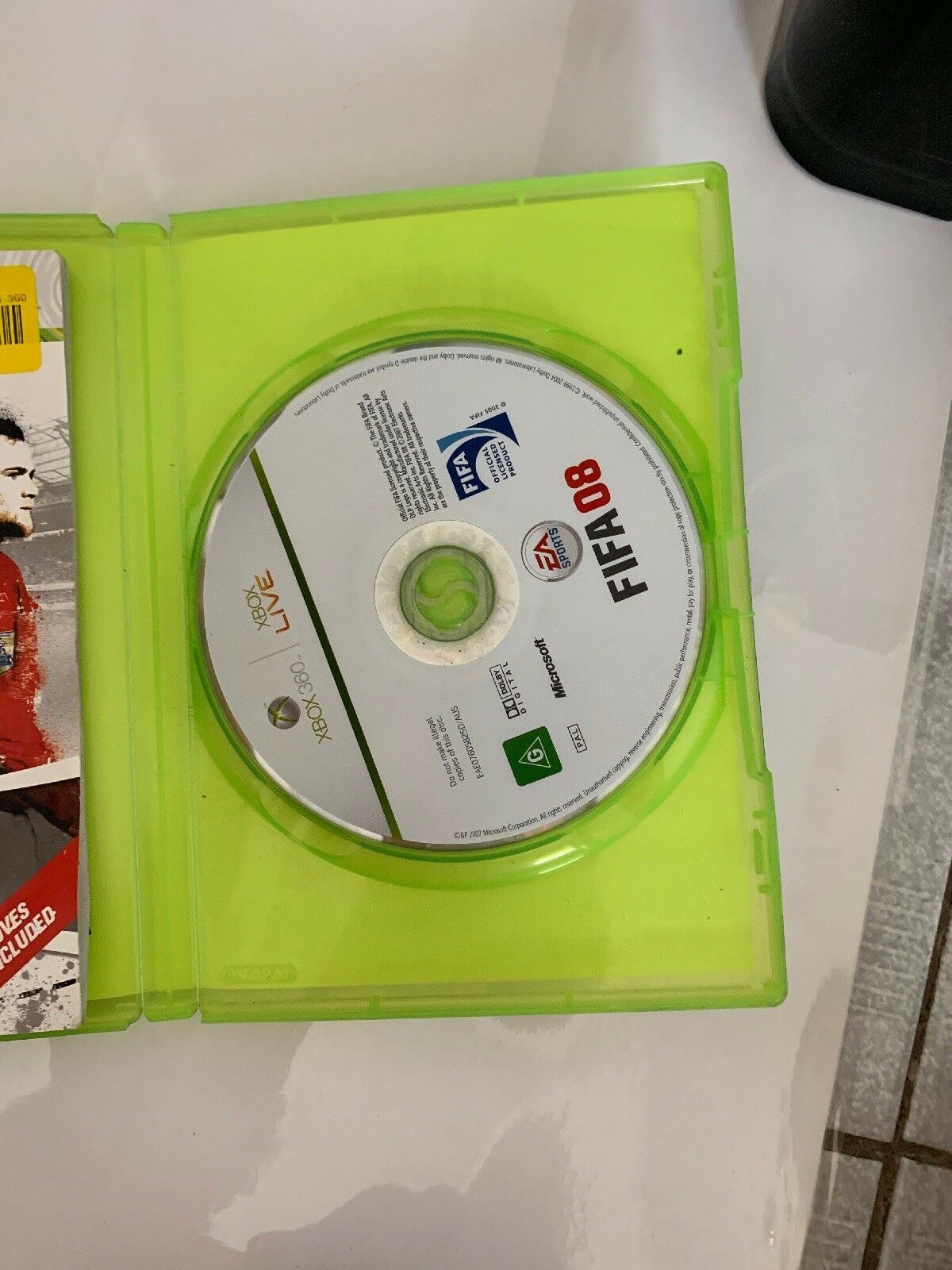 FIFA 08 - Microsoft Xbox 360 PAL Football Game