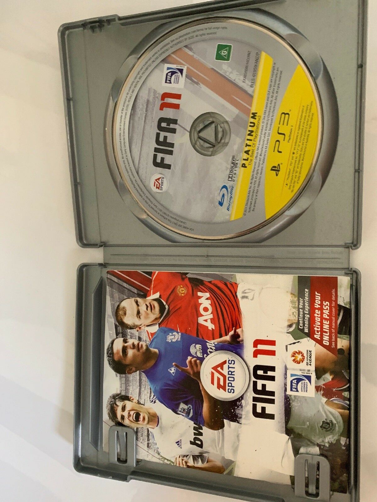 FIFA 11 PLATINUM -  Sony Playstation 3 PS3 Game PAL + Booklet
