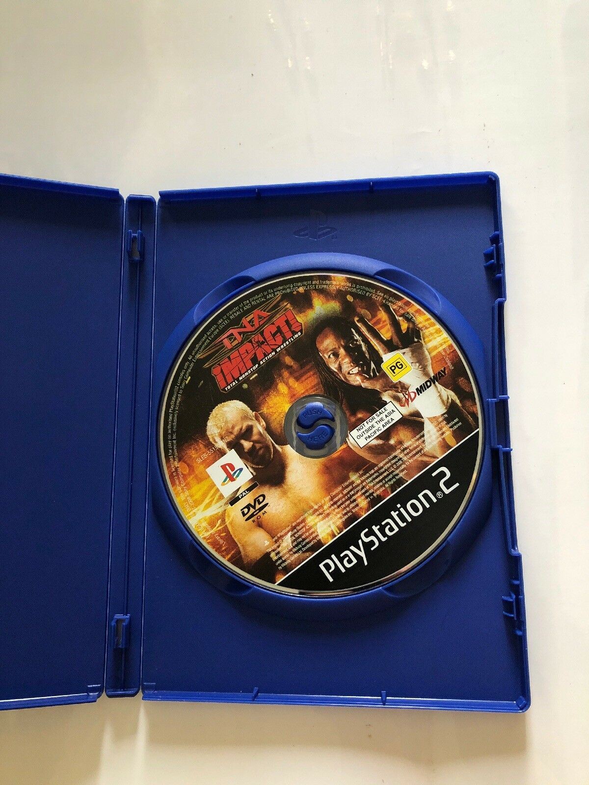 TNA Total Nonstop Action Wrestling - Sony PlayStation 2 - Free Shipping!
