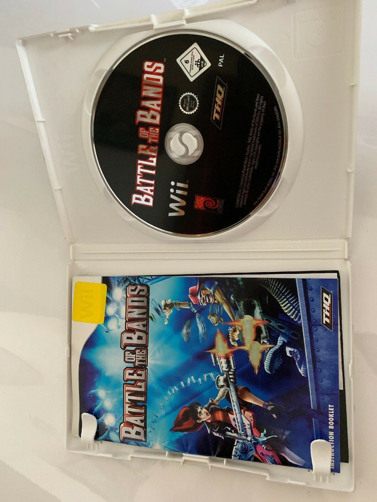 Battle Of The Bands Nintendo Wii PAL with Manual