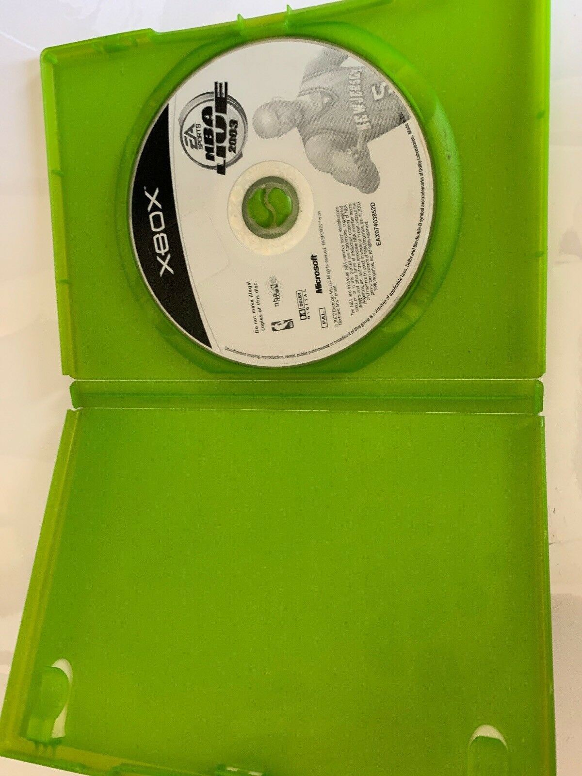 NBA Live 2003 - Microsoft Xbox Original PAL Basketball Game