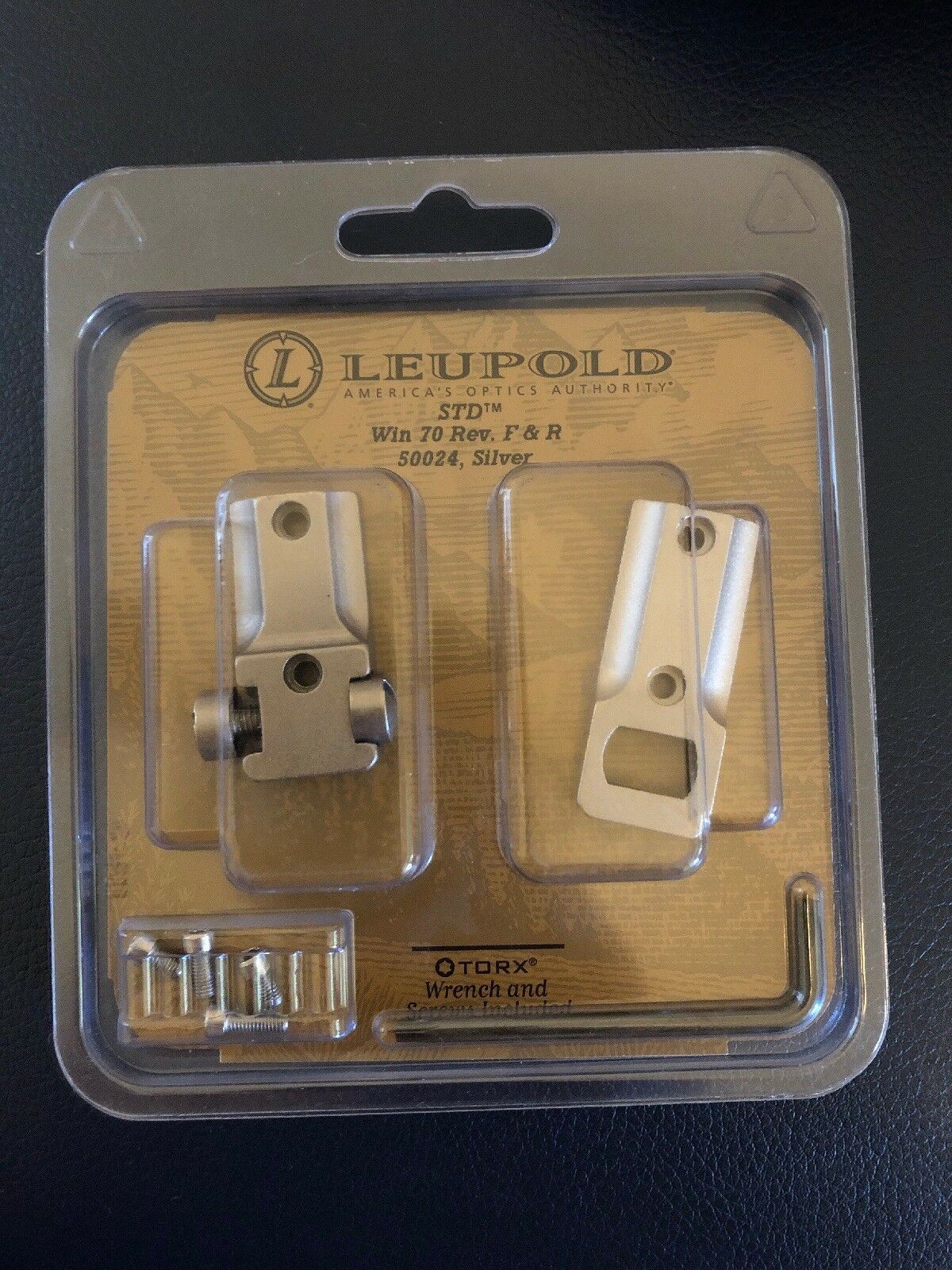 Leupold 2 Piece Bases Standard Winchester 70 RVF/R Silver 50024