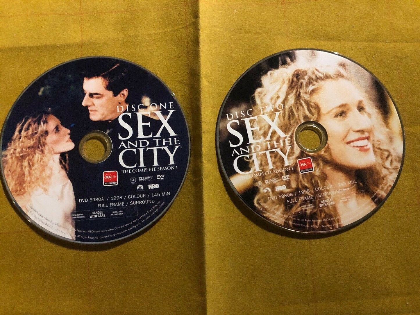 Sex And The City : Season 1 (DVD, 2006, 2-Disc Set) - Free Shipping!!