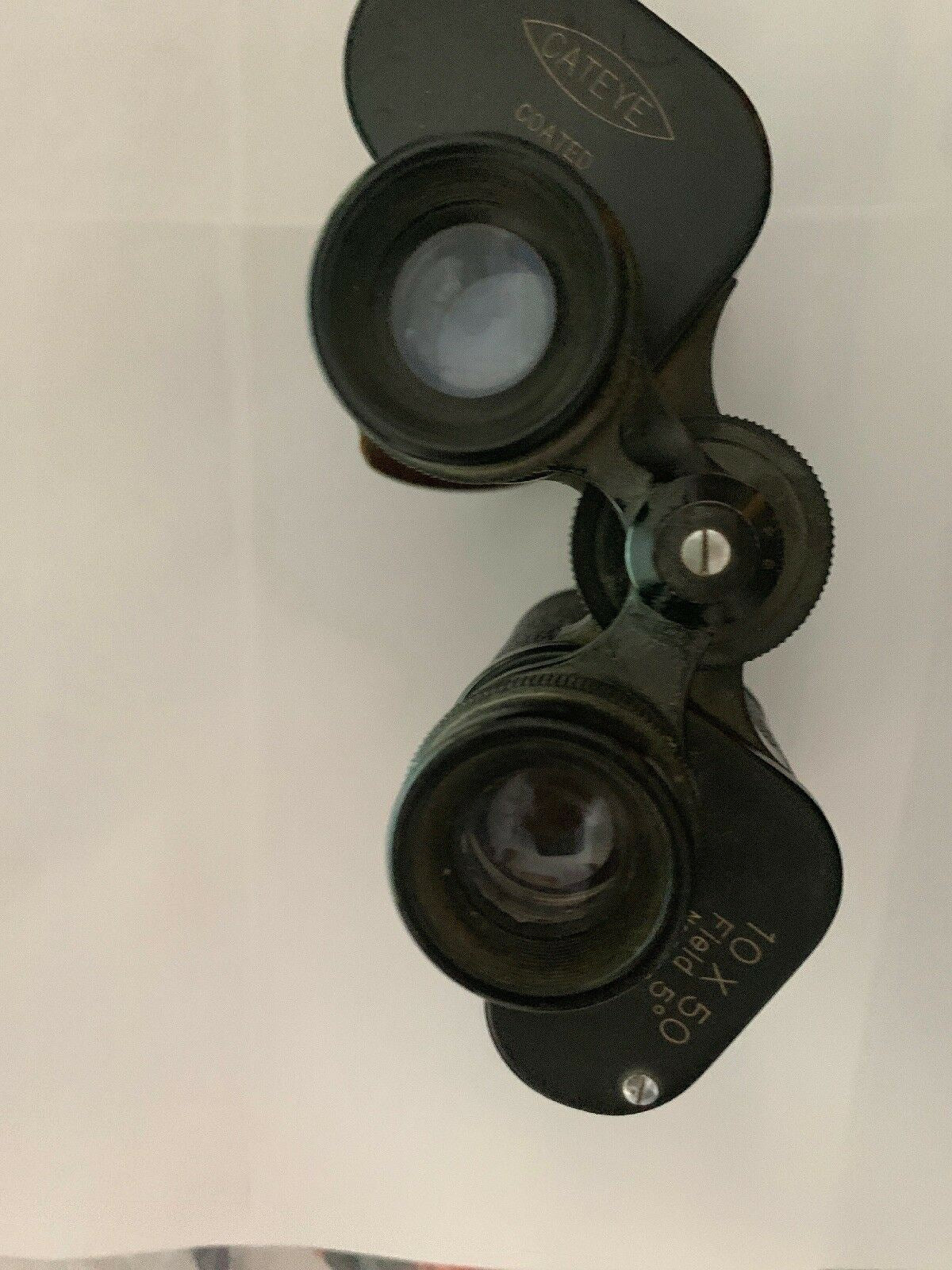 Vintage Fernglas 10x50 Field 5° No. 6689 Binocular