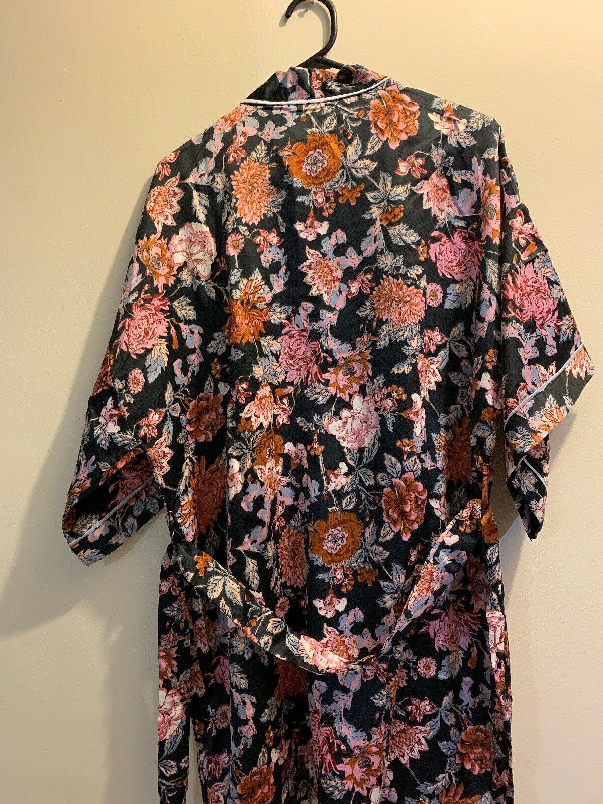 Cotton On Kimono Gown Fusion/Floral/Charcoal Size S/M *New With Tags* RRP $24.95