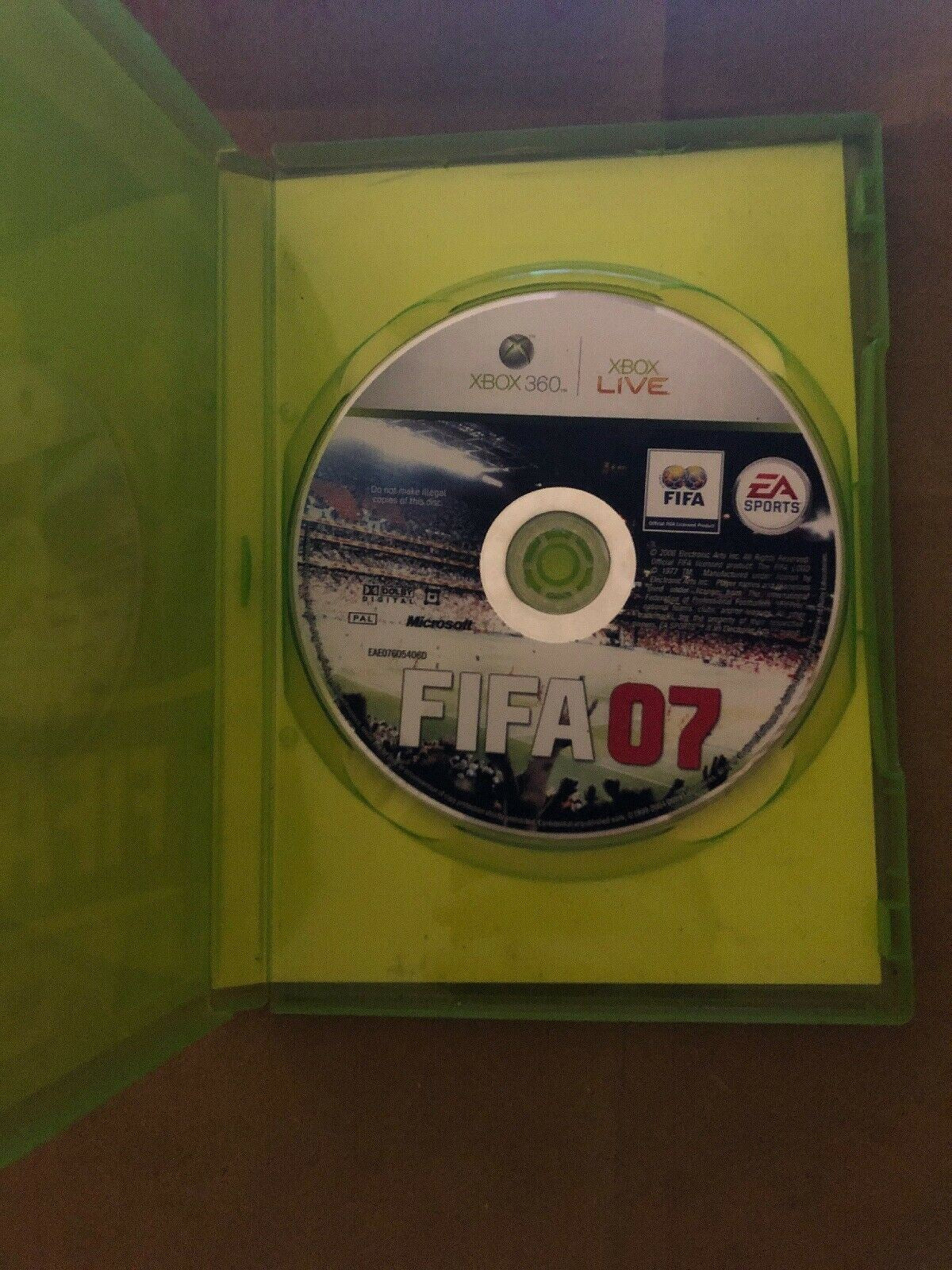 FIFA 07 Game Xbox 360