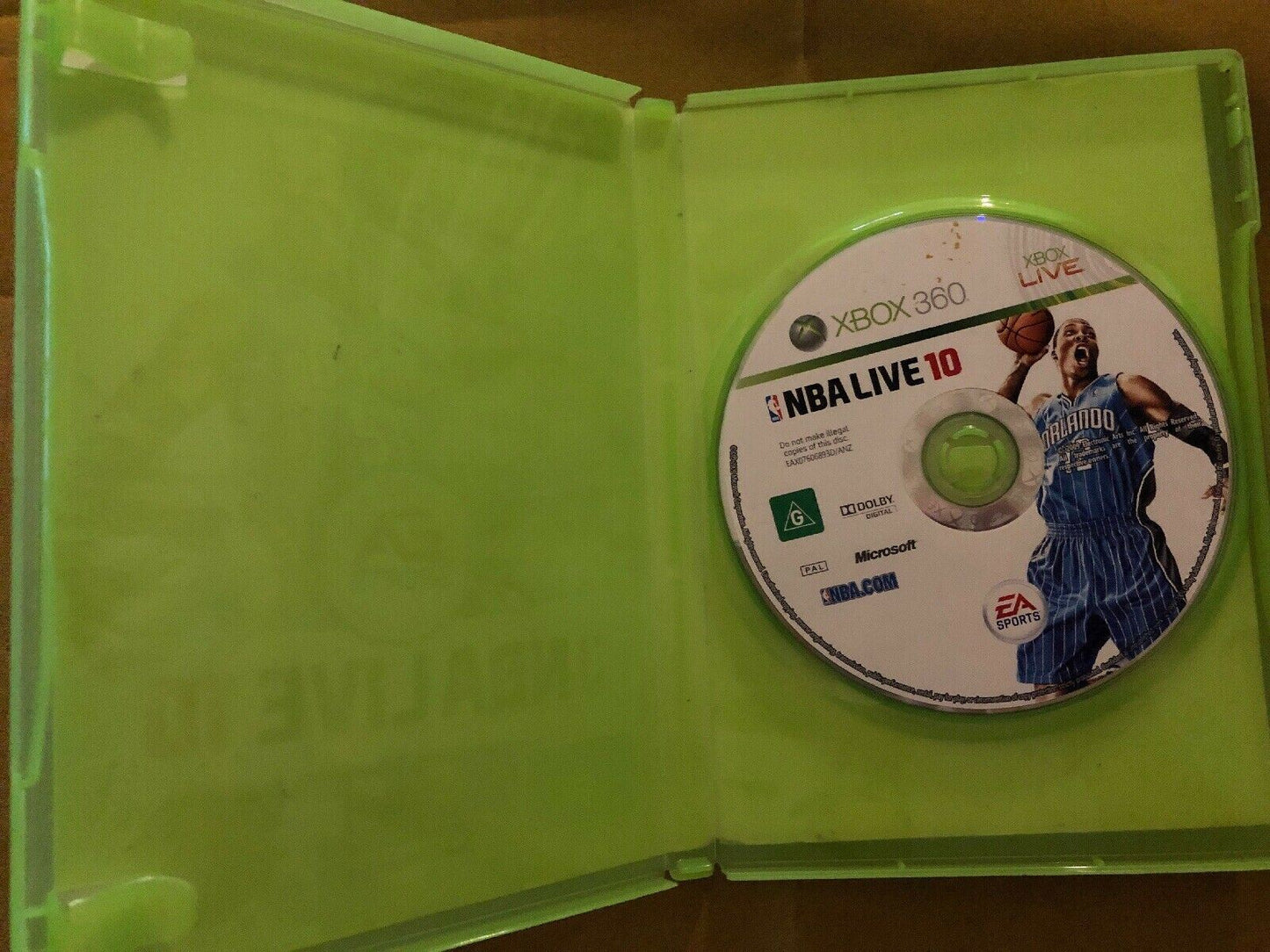 NBA Live 10 - Microsoft Xbox 360 Game