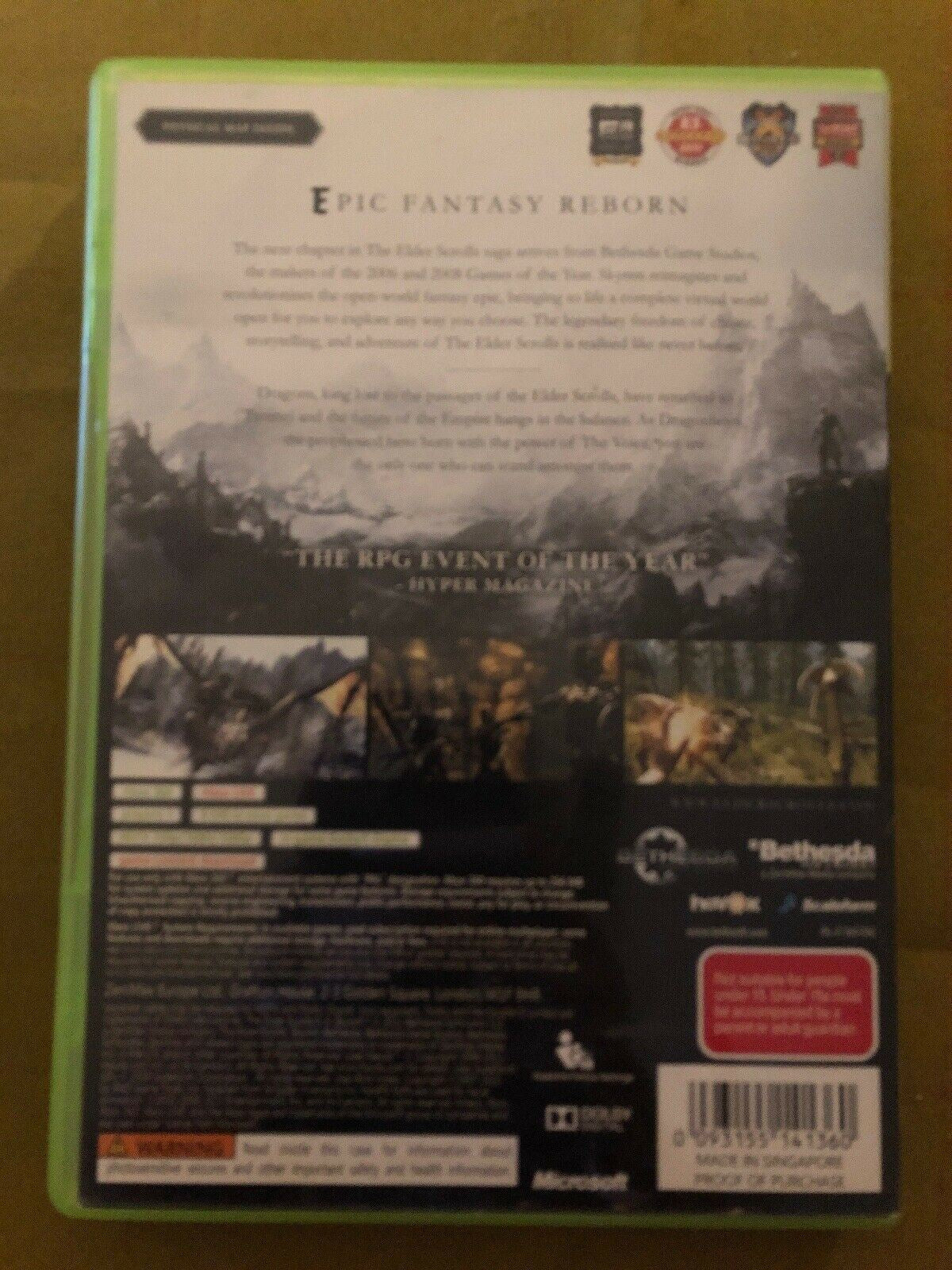 The Elder Scrolls V Skyrim - Microsoft Xbox 360 PAL Game