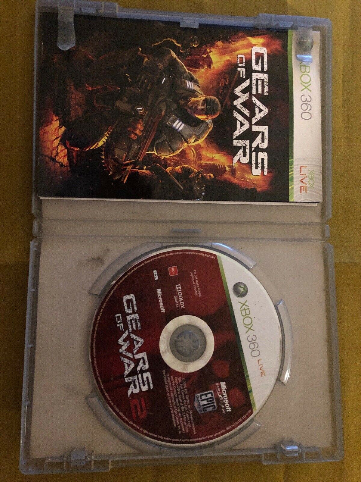 Gears of War - Microsoft XBOX 360 PAL Game with Manual