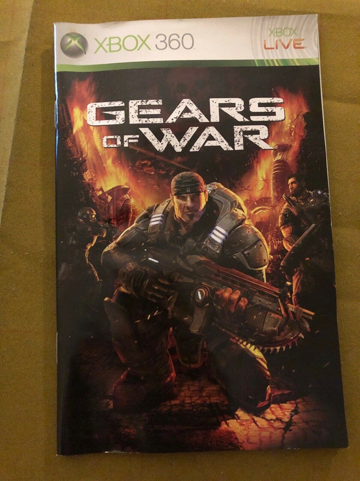 Gears of War - Microsoft XBOX 360 PAL Game with Manual