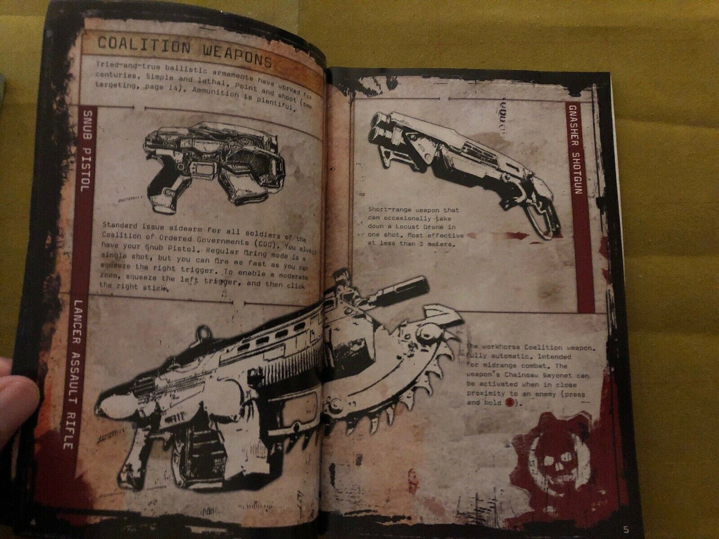 Gears of War - Microsoft XBOX 360 PAL Game with Manual