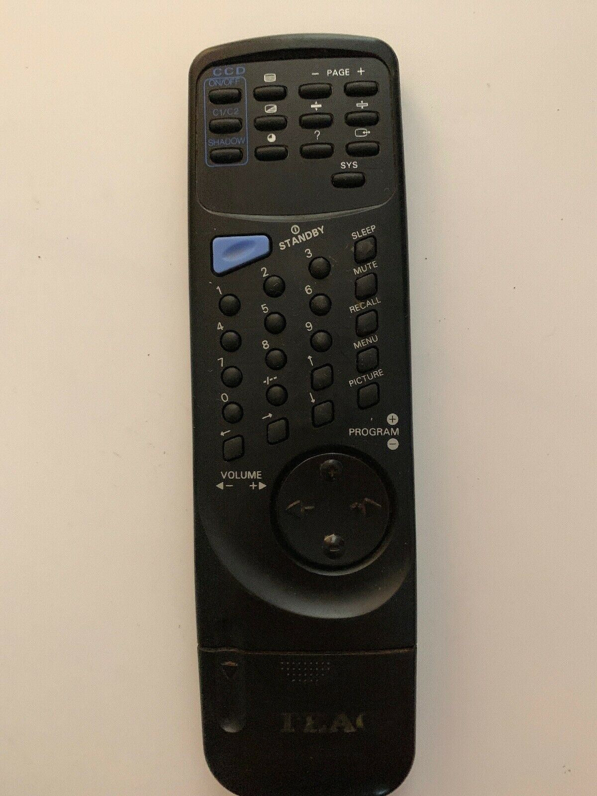 Genuine TEAC CCD Tv Remote Control