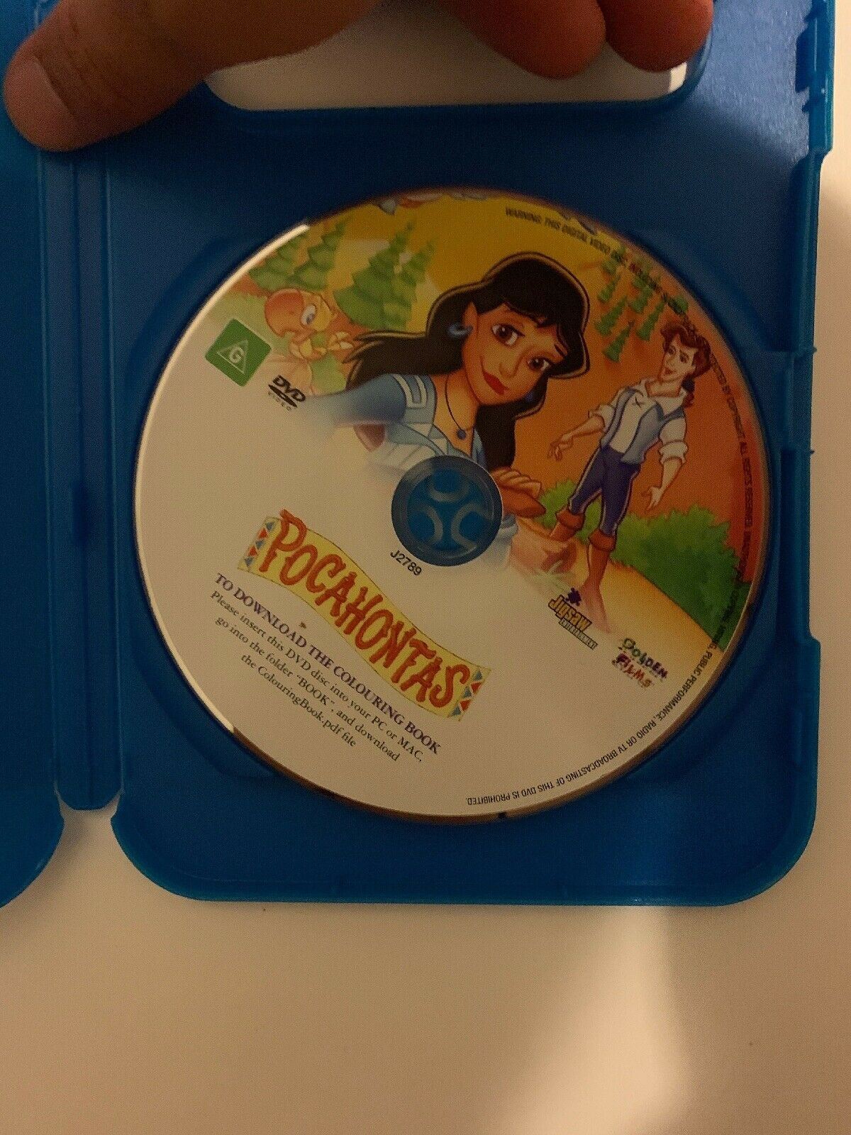 Enchanted Tales: Pocahontas (DVD) Region 4