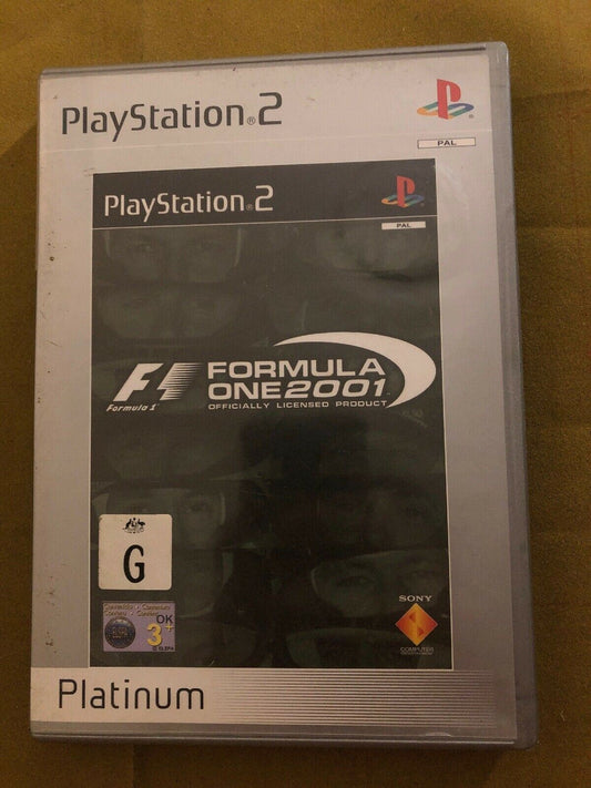 Formula One 2001 - PS2 Playstation 2 PAL F1 Racing Game