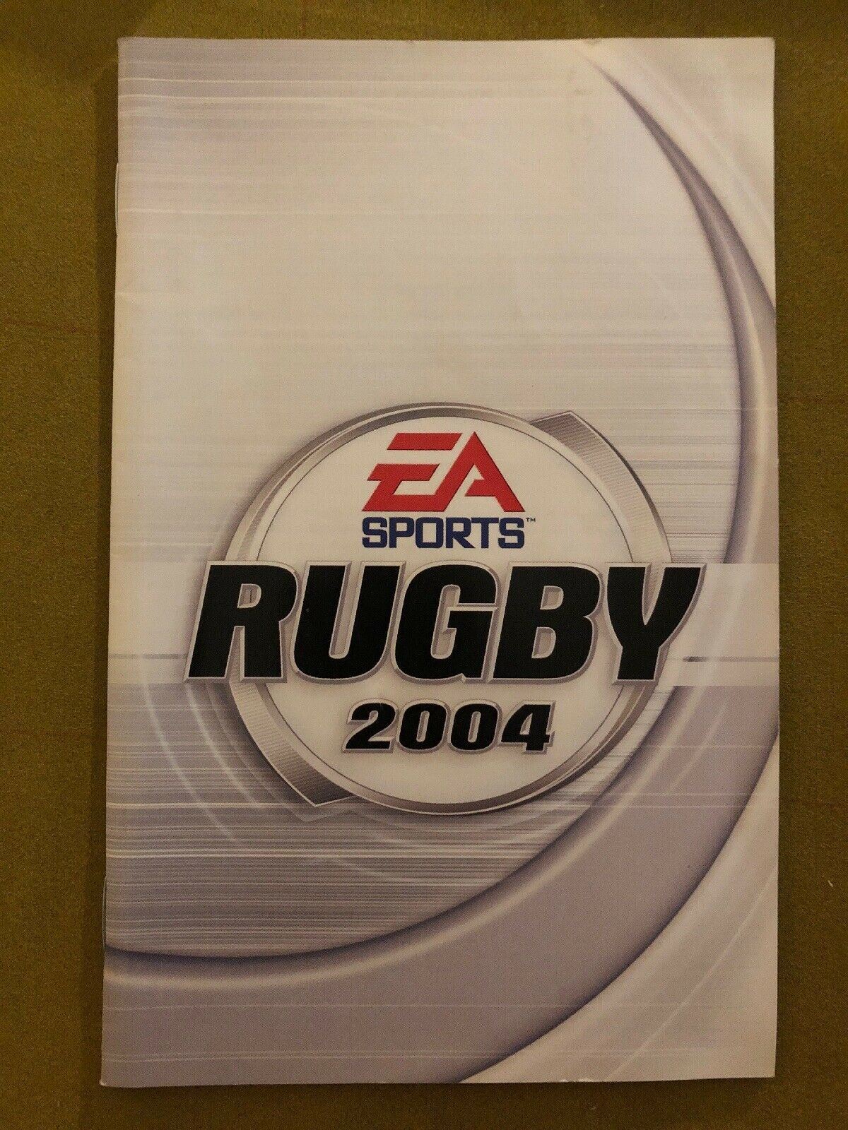 Rugby 2004 - Sony Playstation 2 PS2 PAL Game w Manual