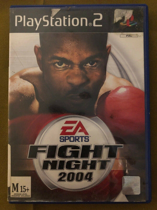 Fight Night 2004 - Sony PlayStation 2 PS2 Boxing EA Sports PAL Game