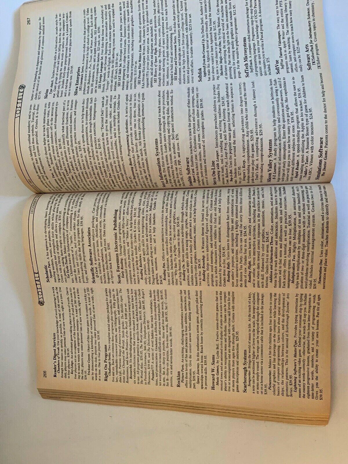 Vintage Apple Magazine Softalk December 1983 Volume 4