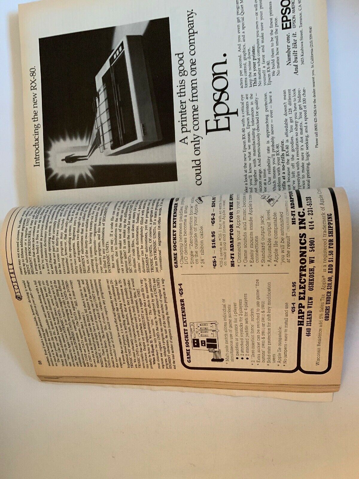 Vintage Apple Magazine Softalk December 1983 Volume 4