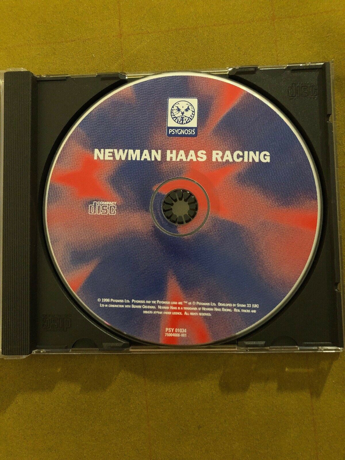 **RARE** Newman Haas Racing - PC Psygnosis 1998 Vintage Retro Driving Game