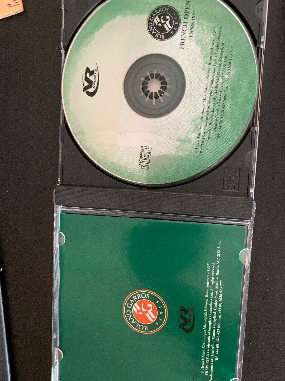 Roland Garros Paris French Open Tennis - PC Windows 1997 Tennis Game