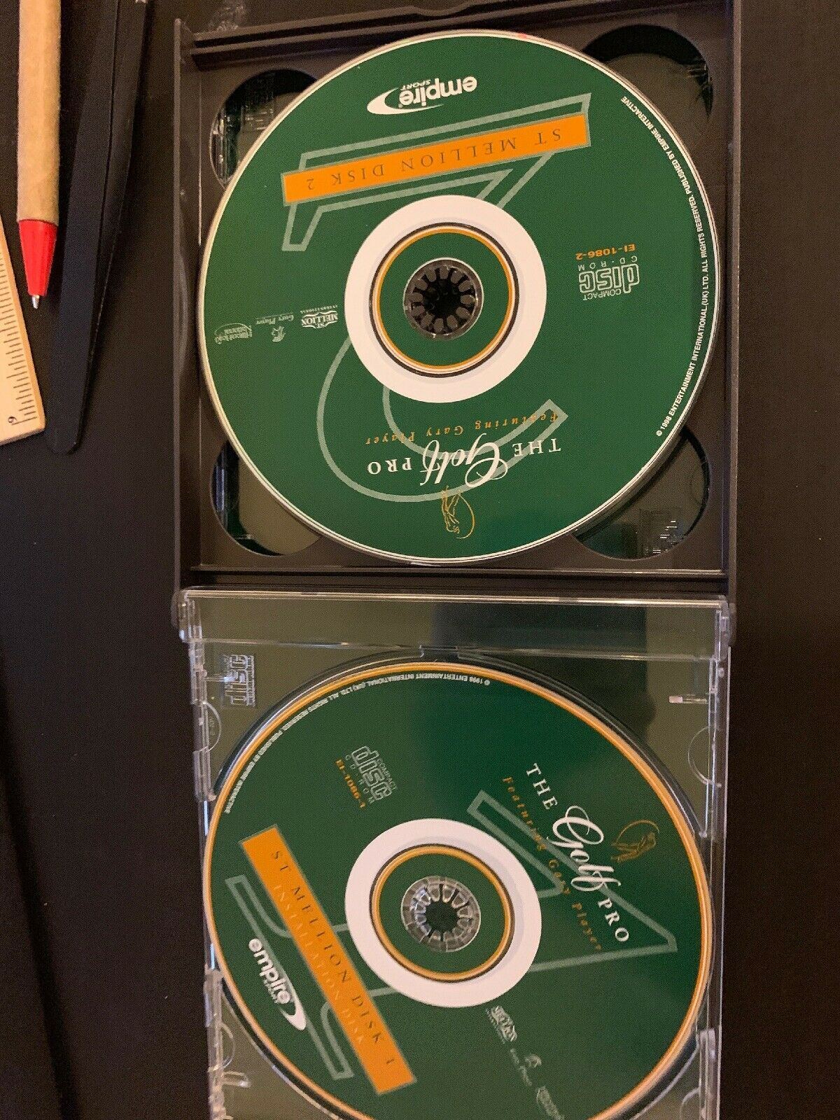 The Golf Pro Featuring Gary Player - Hilton Head & St Mellion 1998 PC Cdrom Game