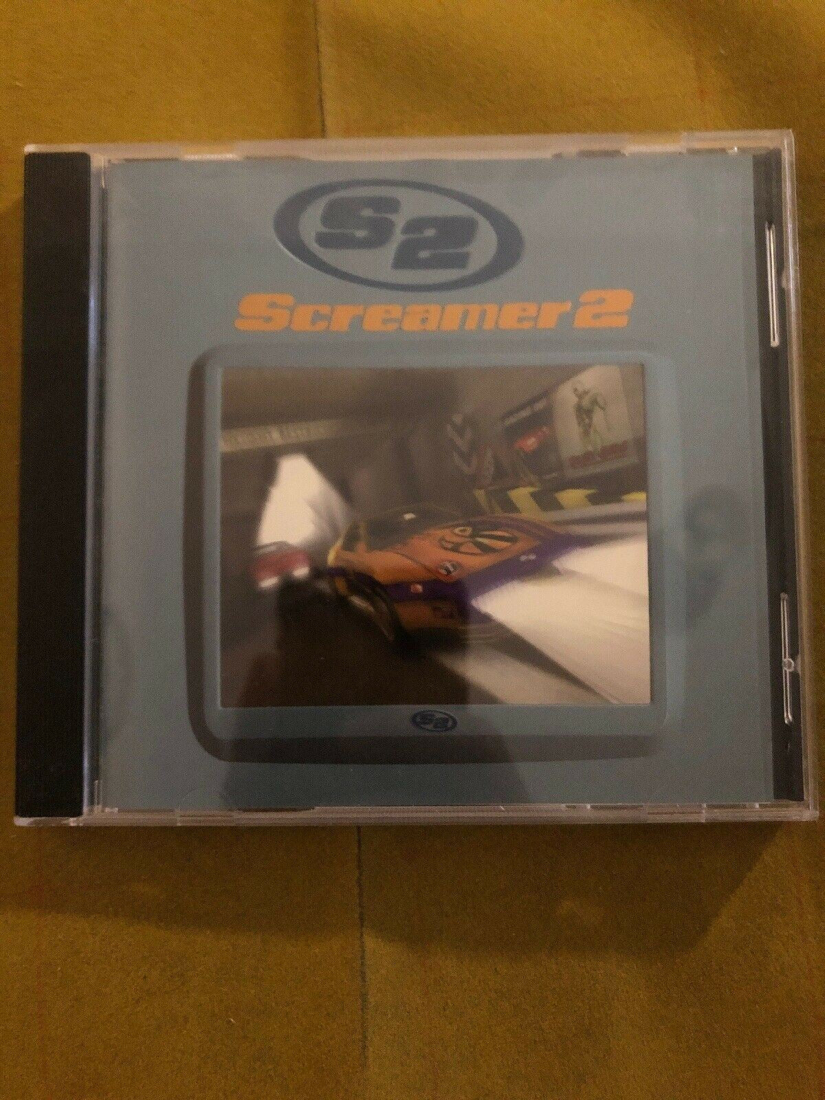 Screamer 2 PC 1996 Virgin Interactive Vintage Windows 95 Racing Car Game