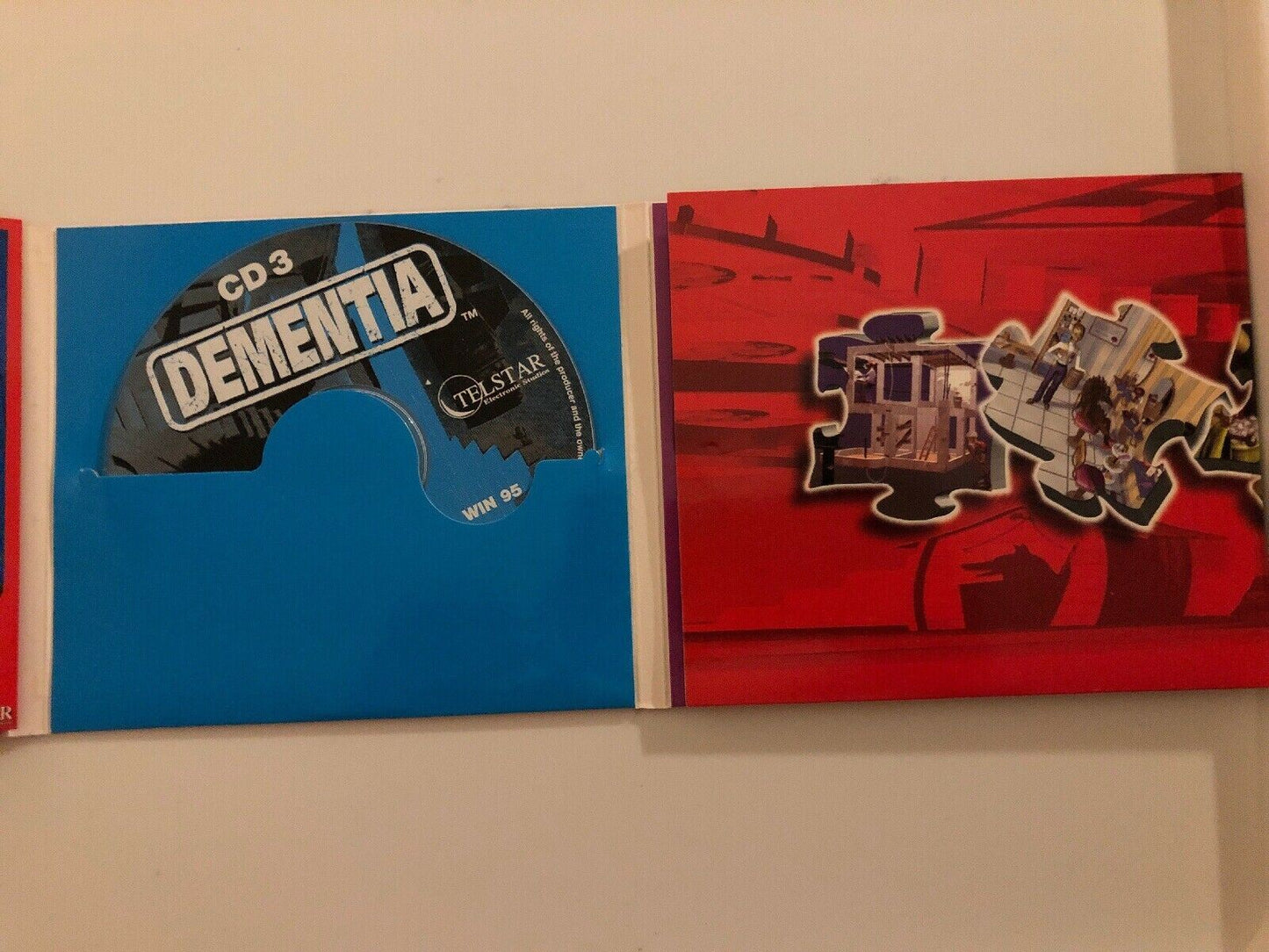 **VERY RARE** Dementia PC 1997 5 CD-ROM Vintage Graphical Adventure Win 95 Game