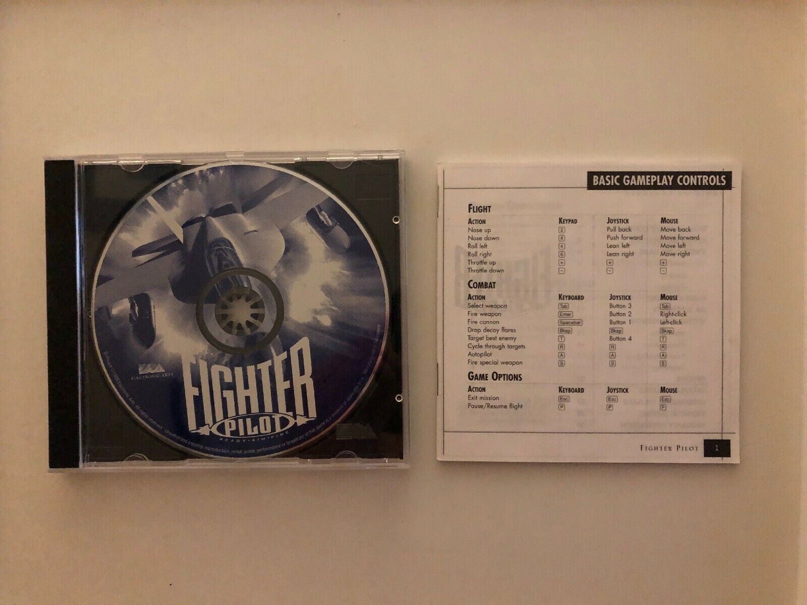 Fighter Pilot - PC CD-ROM GAME EA 1998 - Action Flight Combat Simulati –  Retro Unit