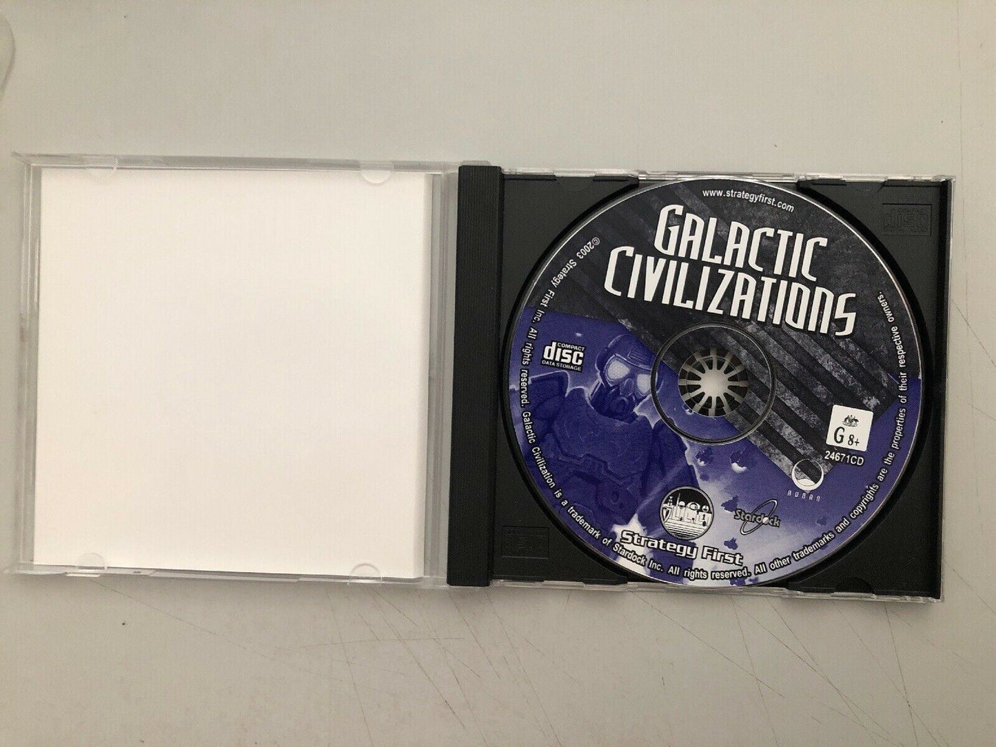 Galactic Civilizations (PC: Windows, 2003) CD-ROM FREE POST!