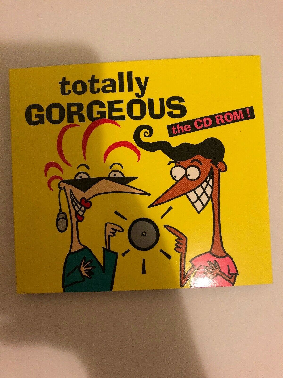 *RARE* Totally Gorgeous The CD-ROM 1995 Kaz Cooke Windows 3.1 & Mac