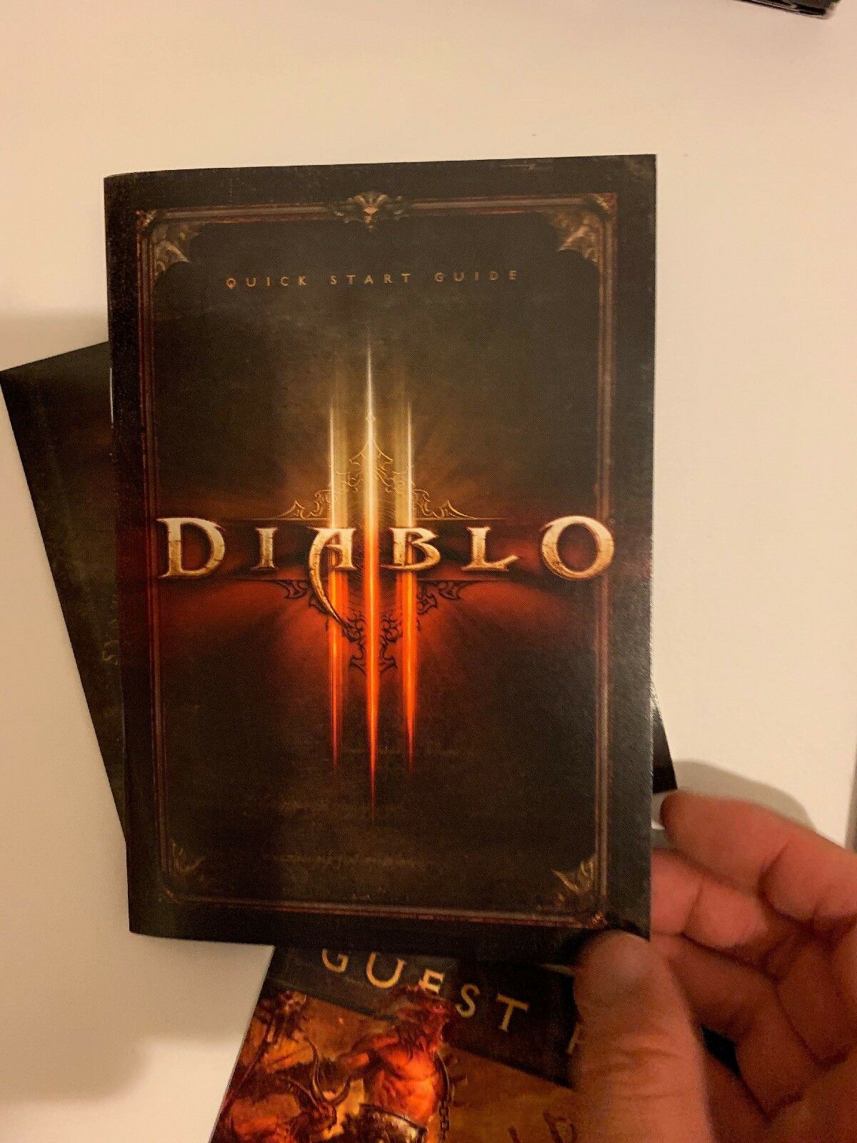 Diablo 3 Box, Manual And DVD - DOESN'T INCLUDE GAME REGISTRATION AND CODE
