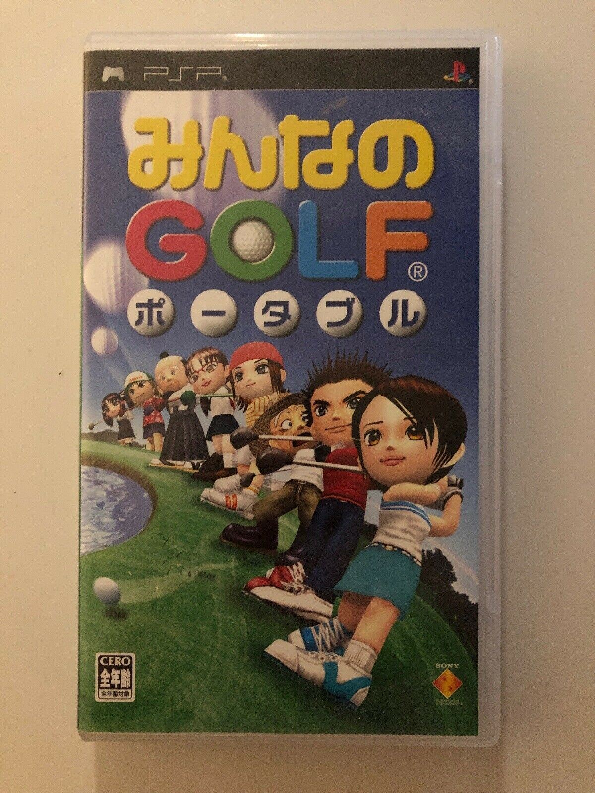 Minna No Golf Portable (Everybody's Golf) - Sony PSP Japan Game Complete