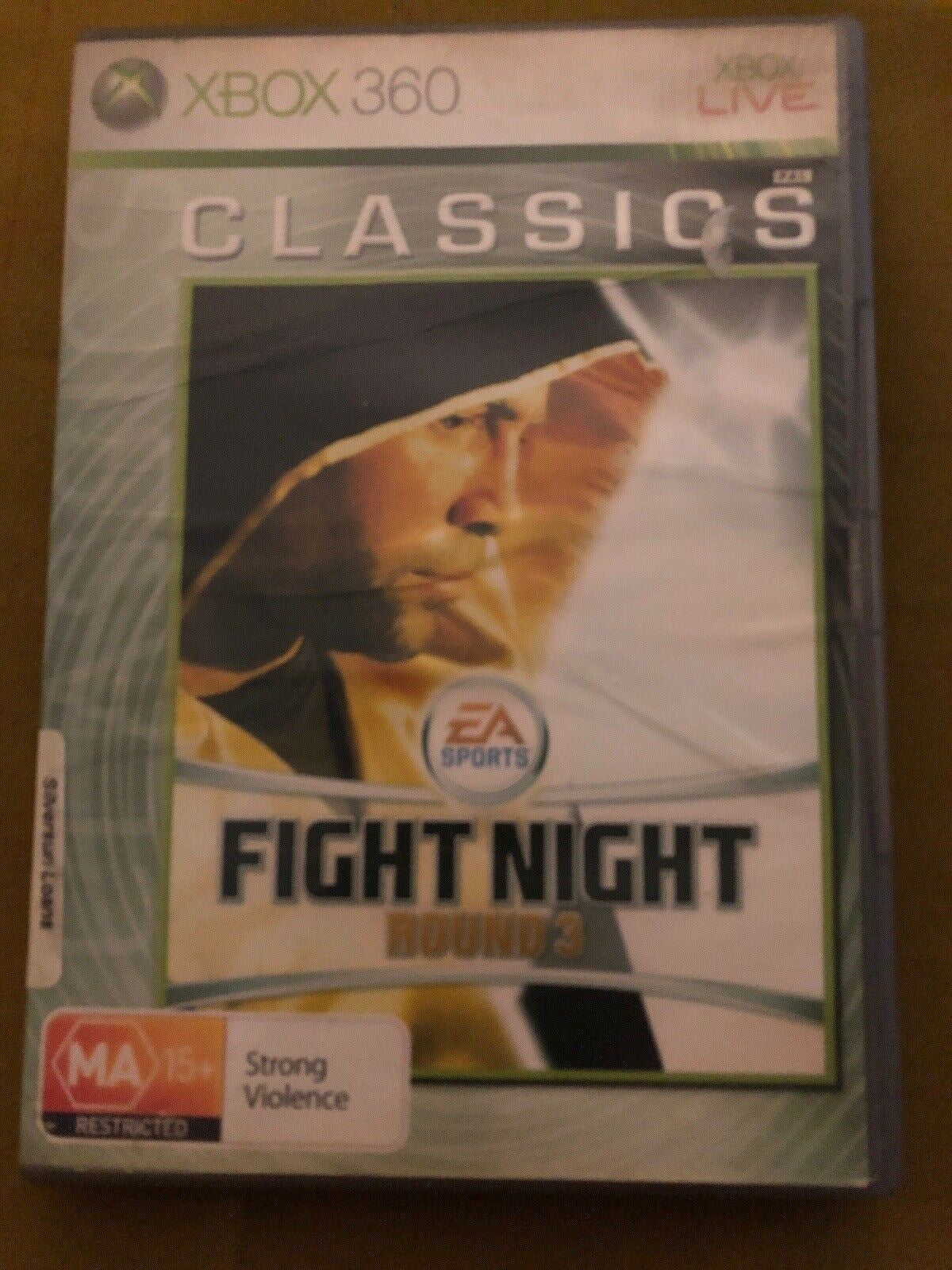 Fight Night Round 3 - Microsoft Xbox 360 PAL Boxing Game