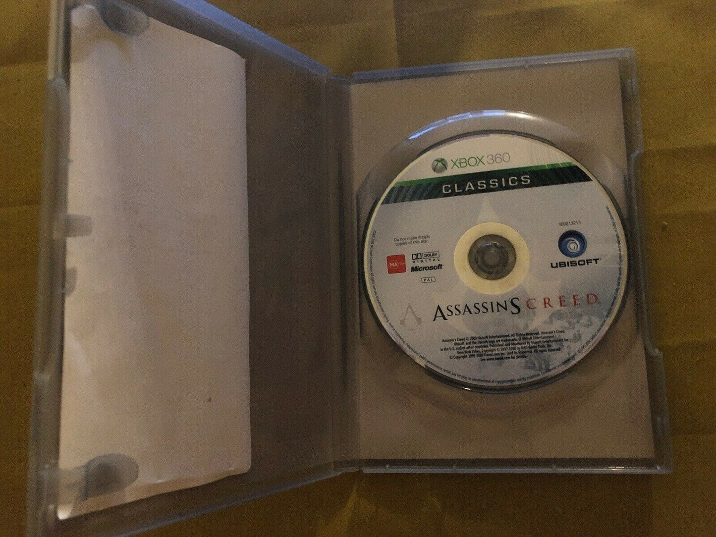 Assassin's Creed - Microsoft Xbox 360 PAL Game