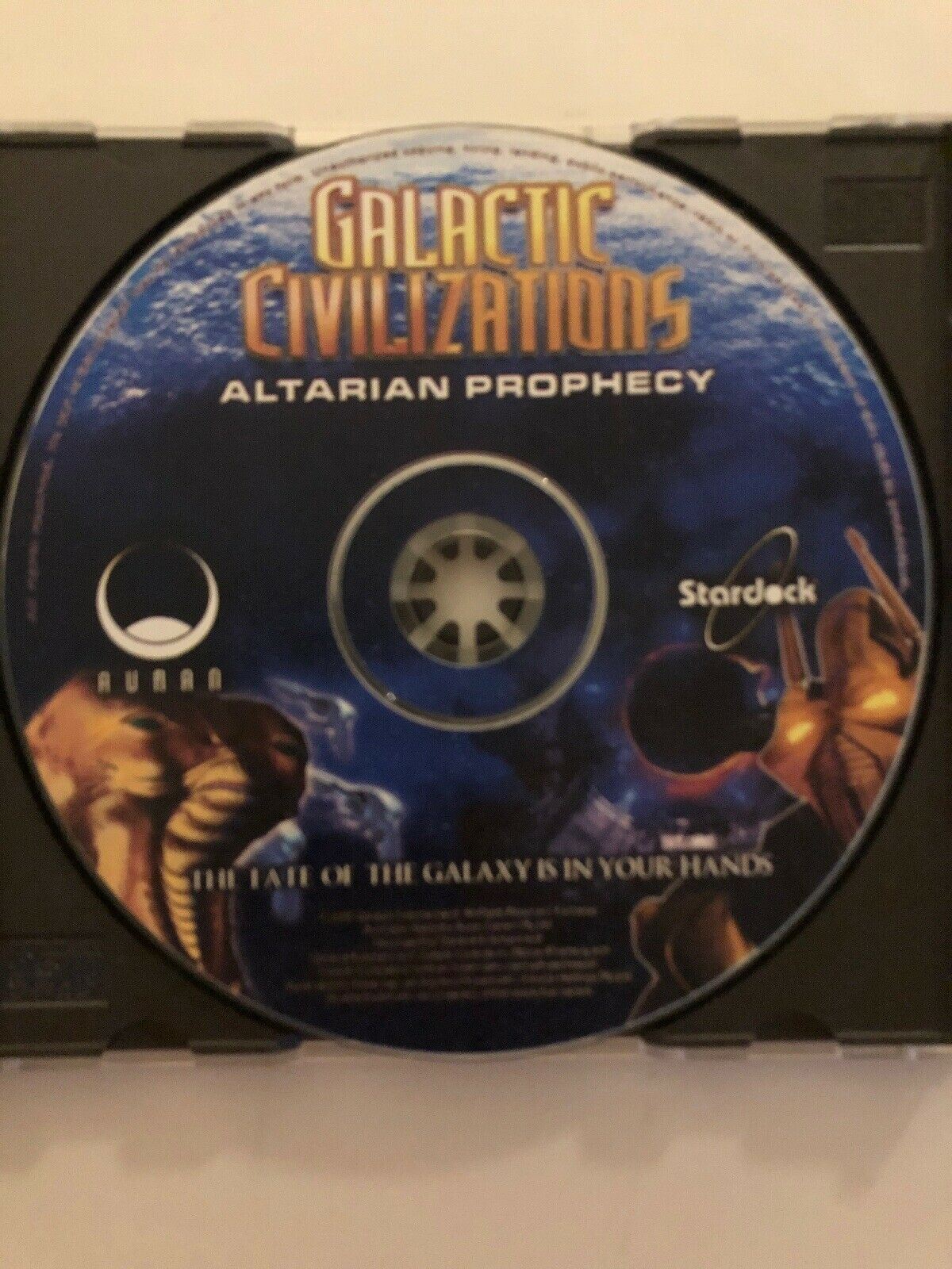 Galactic Civilizations: Altarian Prophecy (PC: Windows, 2003)