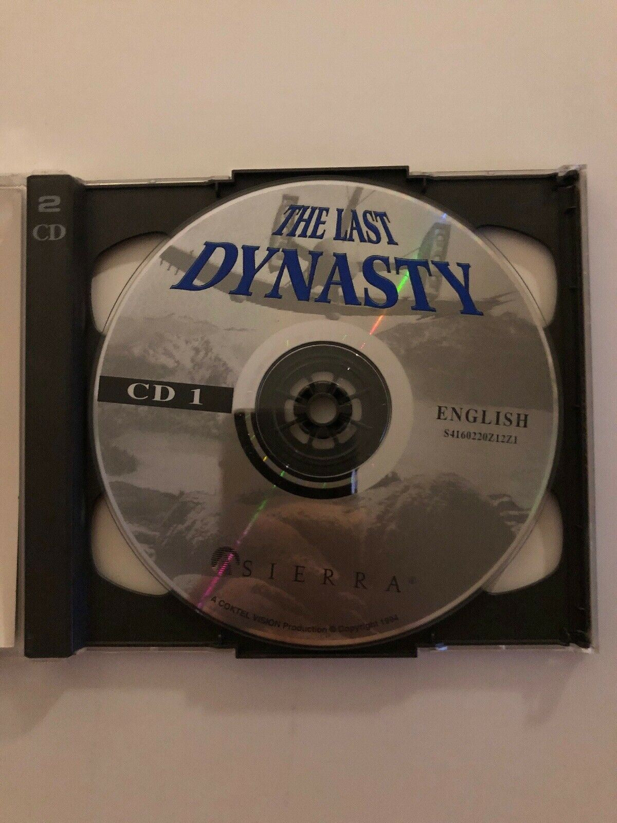 *RARE* The Last Dynasty 1994 PC Sierra Retro Space Combat Action Game CD-ROM