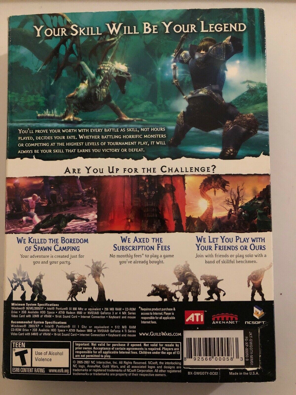 Guild Wars - Game Of The Year Edition PC Role Playing Game