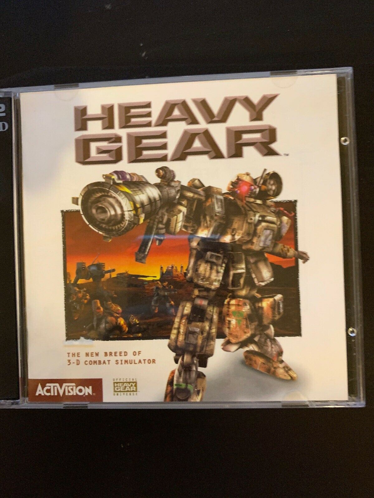 Heavy Gear 1997 PC Cdrom Activision Win 95 2cd With Manual