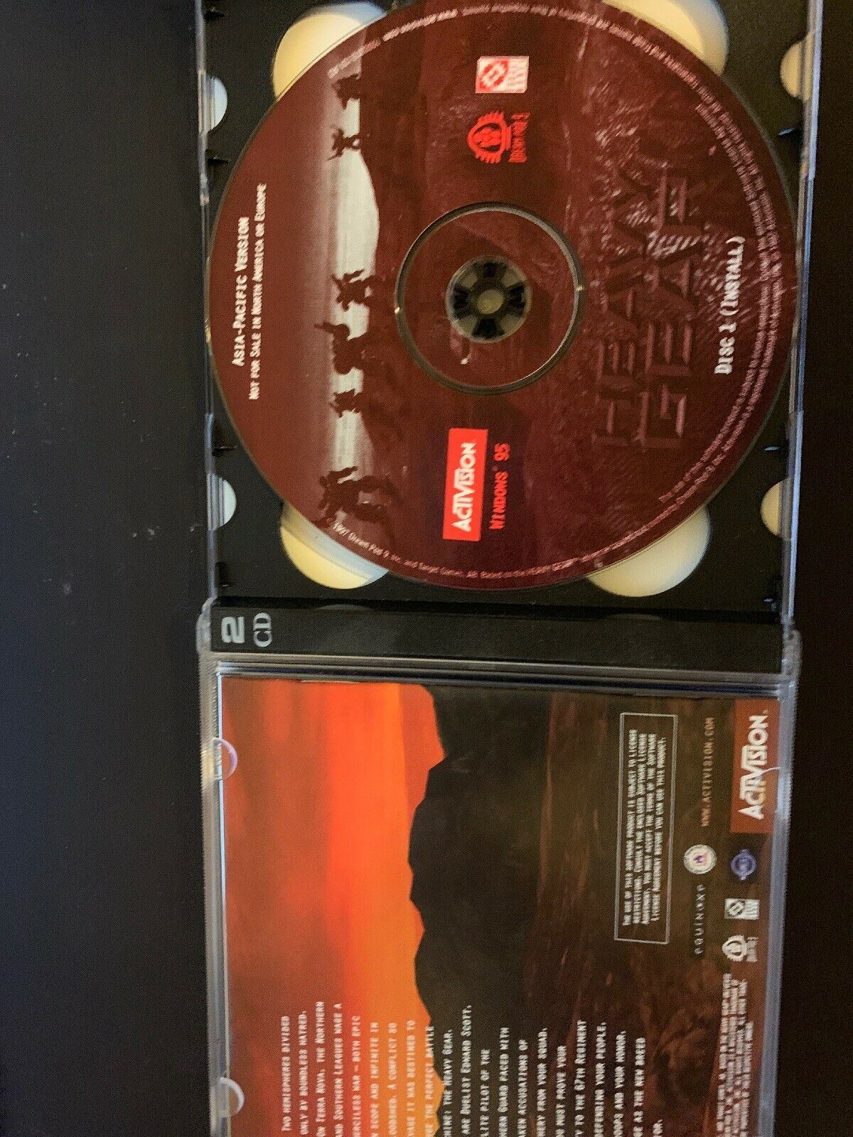 Heavy Gear 1997 PC Cdrom Activision Win 95 2cd With Manual