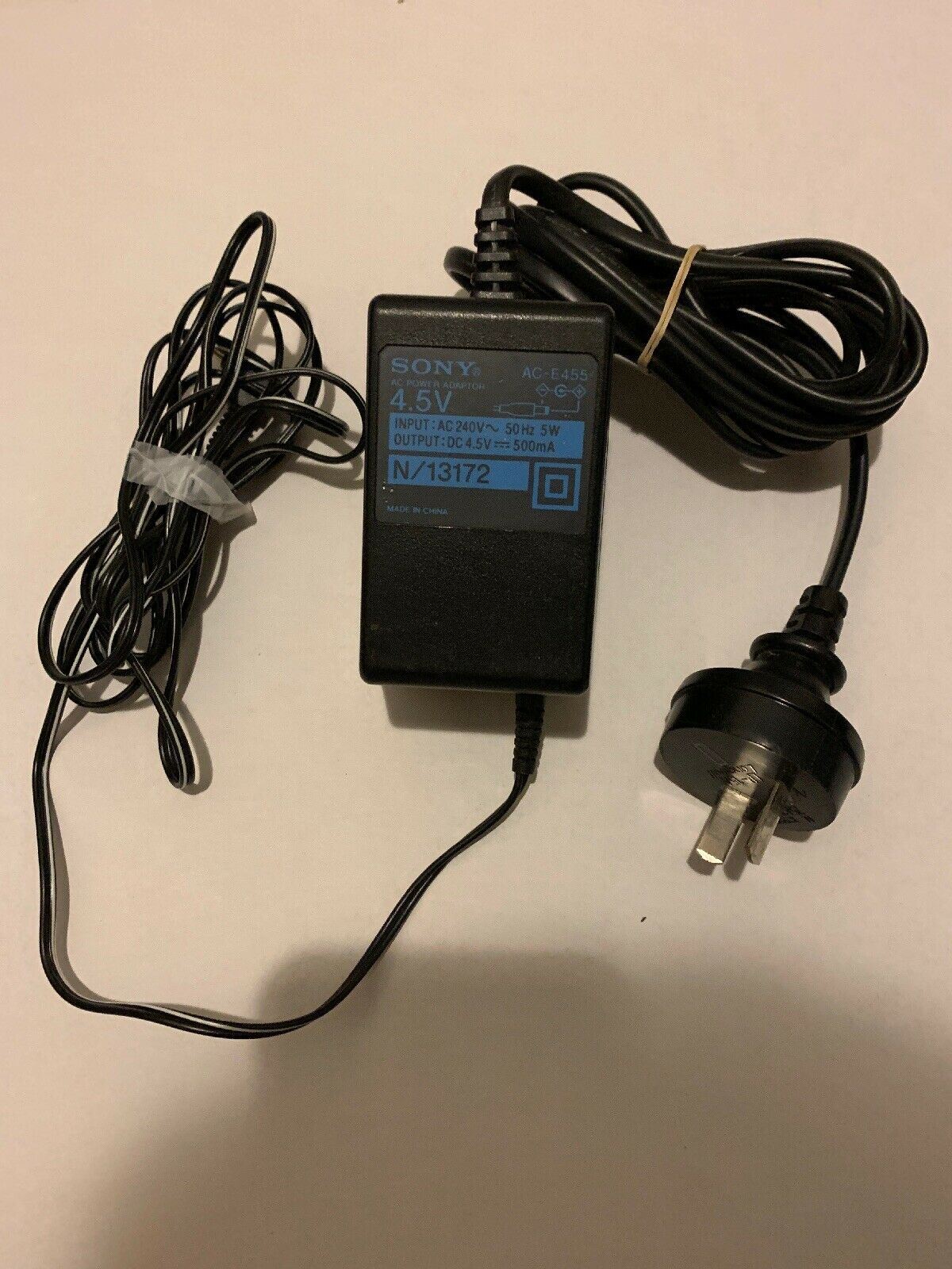 Genuine Sony AC-E455 N/13172 AC Adapter AU Plug